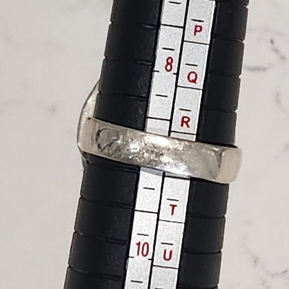 Silpada Sterling Silver Pearl Rose or Lily Pearl Ring - Picture 5 of 5